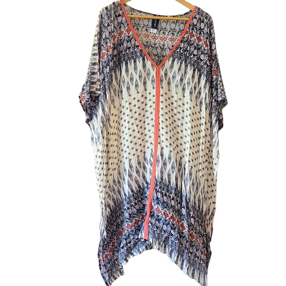 Swimsuits For All Patterned Kaftan Coverup